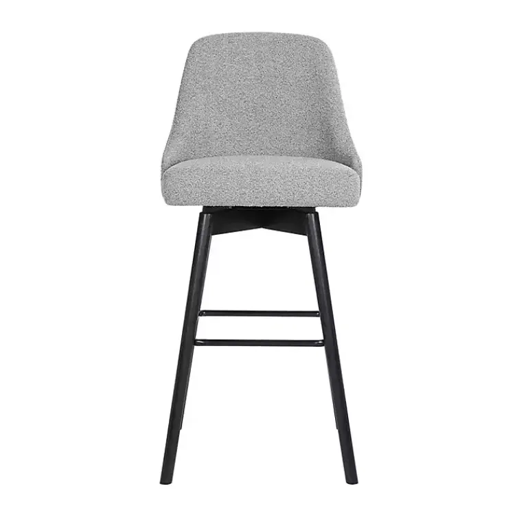 Kirklands Home Bar Stools & Counter Height Stools|Sicily Swivel Counter Stool Gray