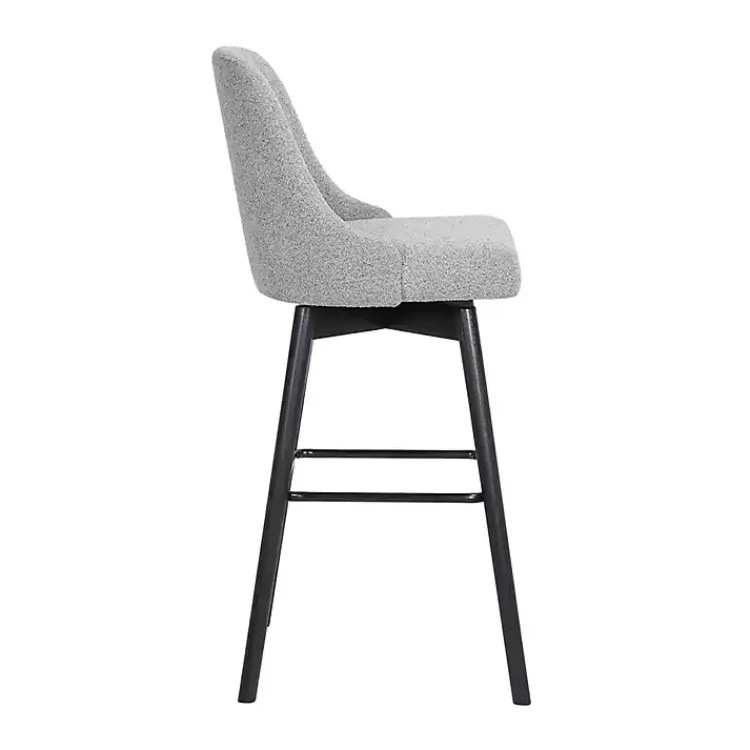 Kirklands Home Bar Stools & Counter Height Stools|Sicily Swivel Counter Stool Gray