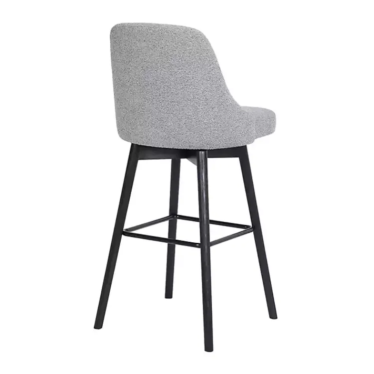Kirklands Home Bar Stools & Counter Height Stools|Sicily Swivel Counter Stool Gray