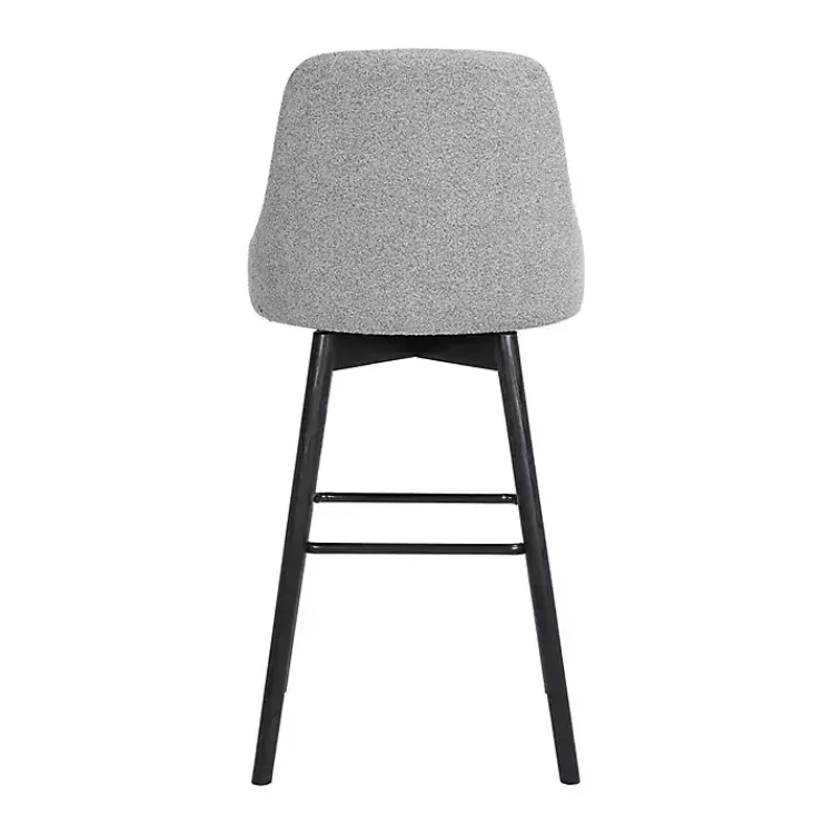 Kirklands Home Bar Stools & Counter Height Stools|Sicily Swivel Counter Stool Gray