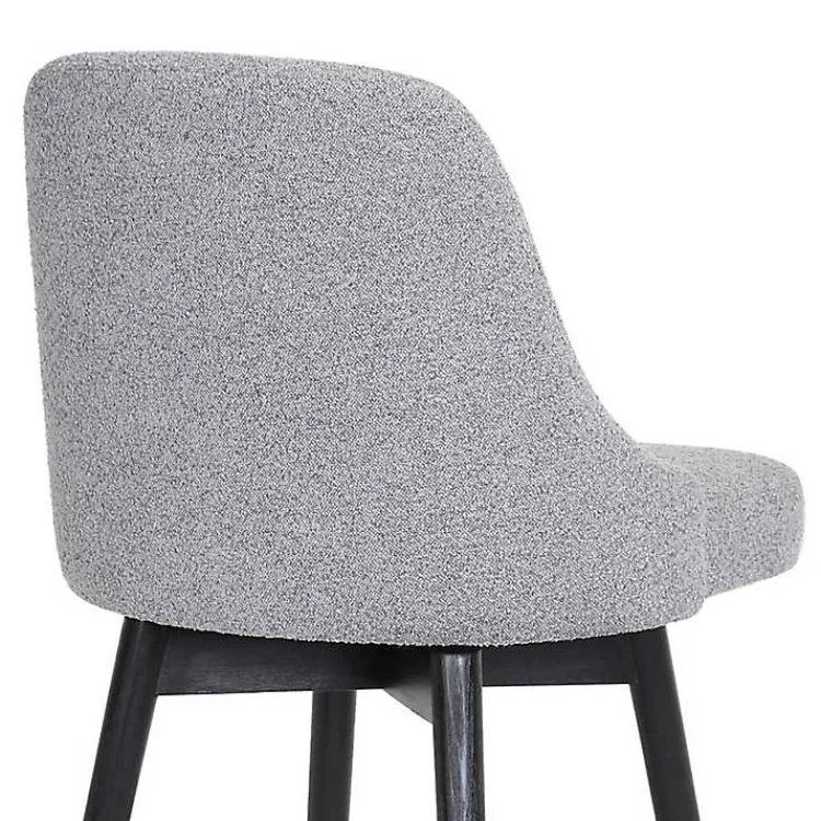 Kirklands Home Bar Stools & Counter Height Stools|Sicily Swivel Counter Stool Gray