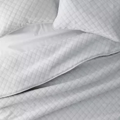 Kirklands Home Quilts|Stitched Diamond 2-pc. Twin Quilt Set Gray