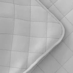 Kirklands Home Quilts|Stitched Diamond 2-pc. Twin Quilt Set Gray