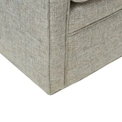 Kirklands Home Accent Chairs|Swivel Upholstered Wide Seat Accent Chair Gray