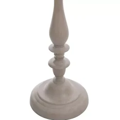 Kirklands Home Floor Lamps|Gray Traditional Spindle Floor Lamp White