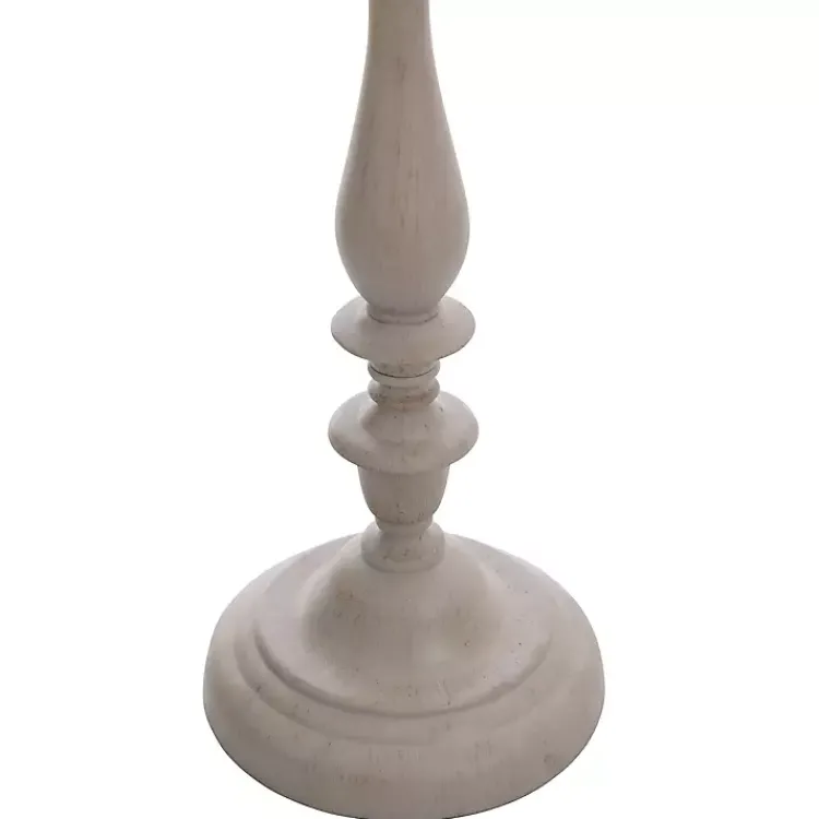 Kirklands Home Floor Lamps|Gray Traditional Spindle Floor Lamp White