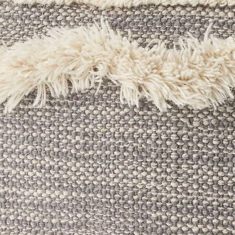 Discount Tufted Chevron Cube Pouf Poufs & Floor Cushions