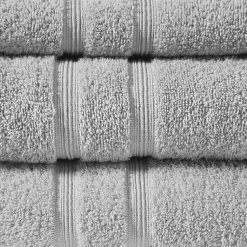 Kirklands Home Bath Towels|Turkish Cotton 6-pc. Towel Set Gray