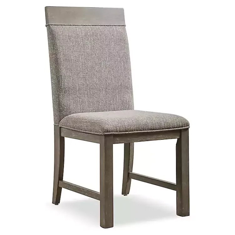 Kirklands Home Dining Chairs|Upholstered Bridgette Dining Chairs, Set of 2 Gray