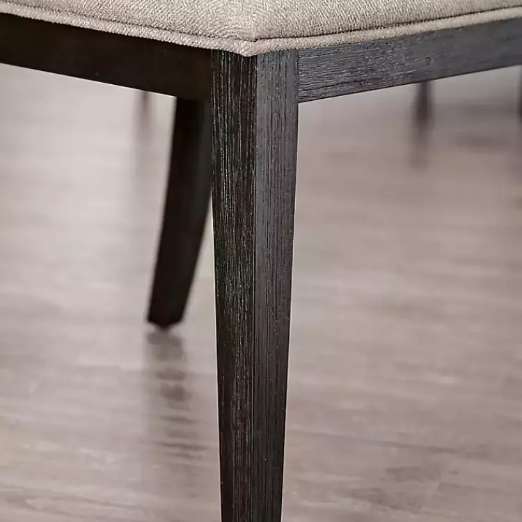 Kirklands Home Dining Chairs|Upholstered Erin Dining Chairs, Set of 2 Gray