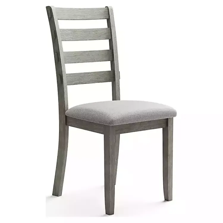 Kirklands Home Dining Chairs|Upholstered Lucas Dining Chairs, Set of 2 Gray