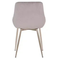 Kirklands Home Dining Chairs|Velvet Heidi Dining Chair Gray