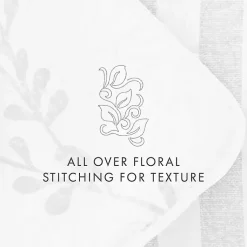 Kirklands Home Quilts|Gray Vines Reversible 2-pc. Twin Quilt Set