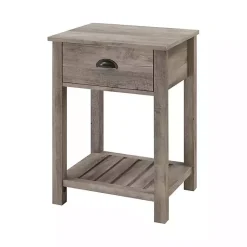 Kirklands Home Accent & End Tables|Wash Country Accent Table Gray