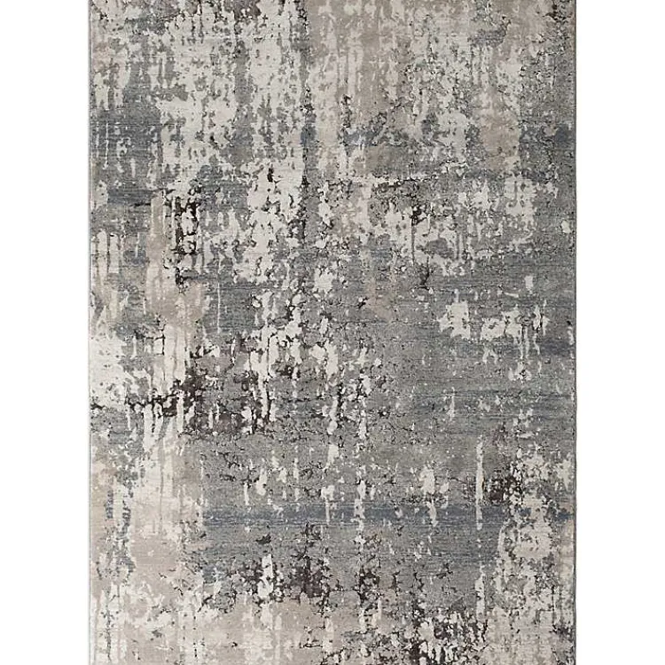 Kirklands Home Area Rugs|Waters Abstract Area Rug, 5x7 Gray