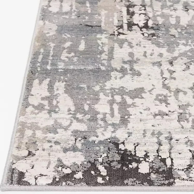Kirklands Home Area Rugs|Waters Abstract Area Rug, 5x7 Gray
