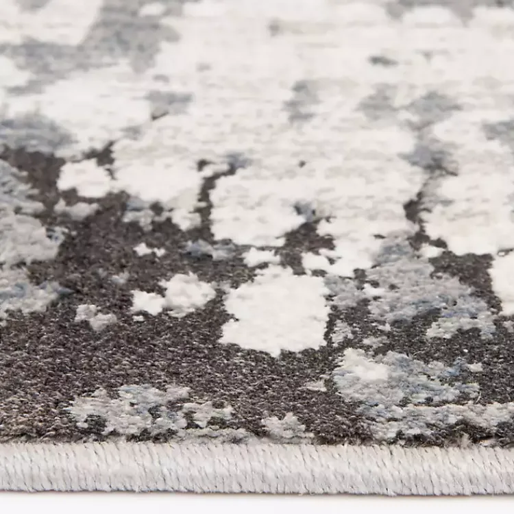 Kirklands Home Area Rugs|Waters Abstract Area Rug, 5x7 Gray