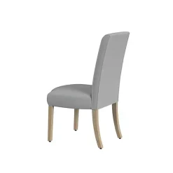 Kirklands Home Dining Chairs|Whitewashed Dining Chairs, Set of 2 Gray