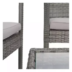 Kirklands Home Outdoor Sets|Wicker Frame 4-pc. Outdoor Living Set Gray