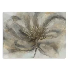 Kirklands Home Canvas Art|Wildflower Canvas Art Print Gray