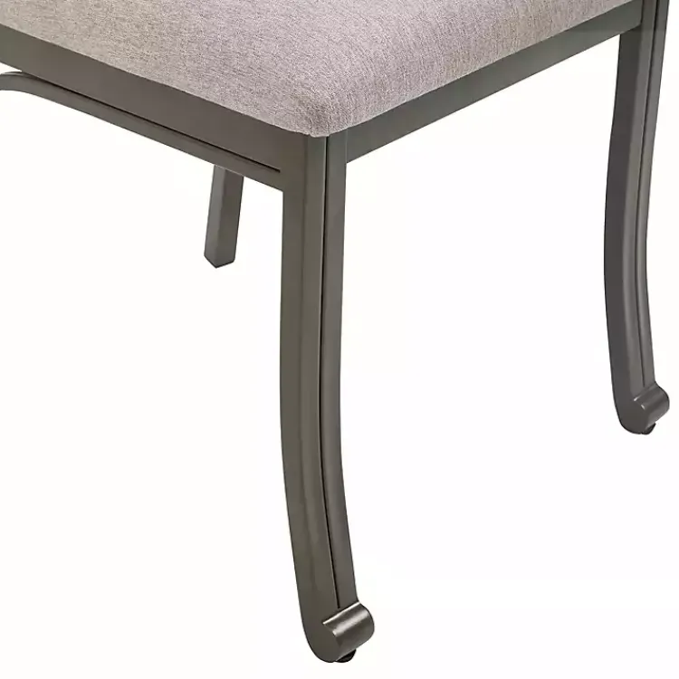 Kirklands Home Dining Sets|Wood and Upholstered Chairs 5-pc. Dining Set Gray