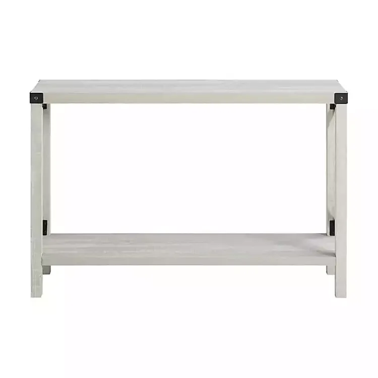 Kirklands Home Entryway Furniture|Wood Farmhouse Console Table Gray