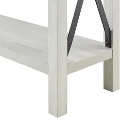 Kirklands Home Entryway Furniture|Wood Farmhouse Console Table Gray