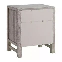 Kirklands Home Nightstands|Wood Open Shelf Nightstand Gray