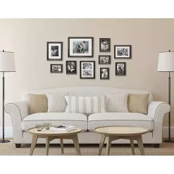 Kirklands Home Gallery Wall Frames|Wood 10-pc. Gallery Wall Picture Frame Set Gray