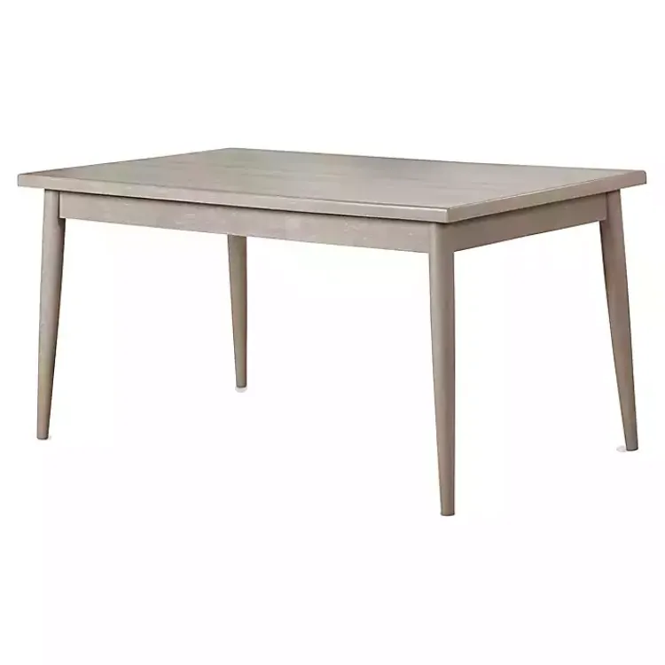 Kirklands Home Dining Tables|Wood Porter Modern Dining Table Gray