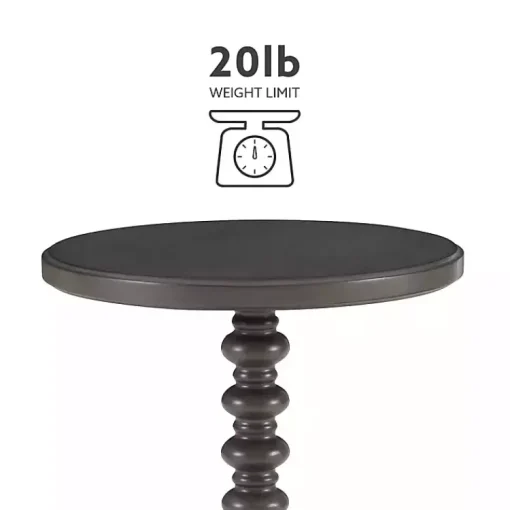 Kirklands Home Accent & End Tables|Wood Spindle Side Table Gray