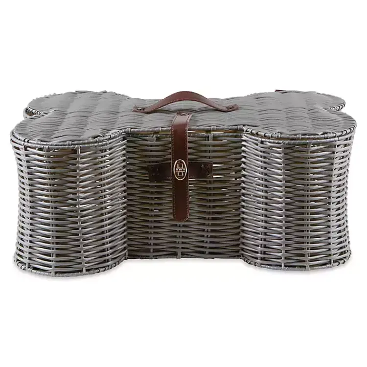 Online Woven Bone Shaped Basket, 21 in. Baskets & Boxes