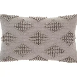 Clearance Woven Diamonds Lumbar Pillow Pillows