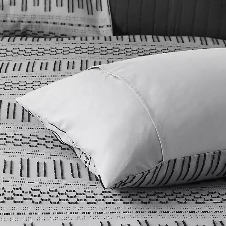 Kirklands Home Comforters|Woven Jacquard California King Comforter Set Gray