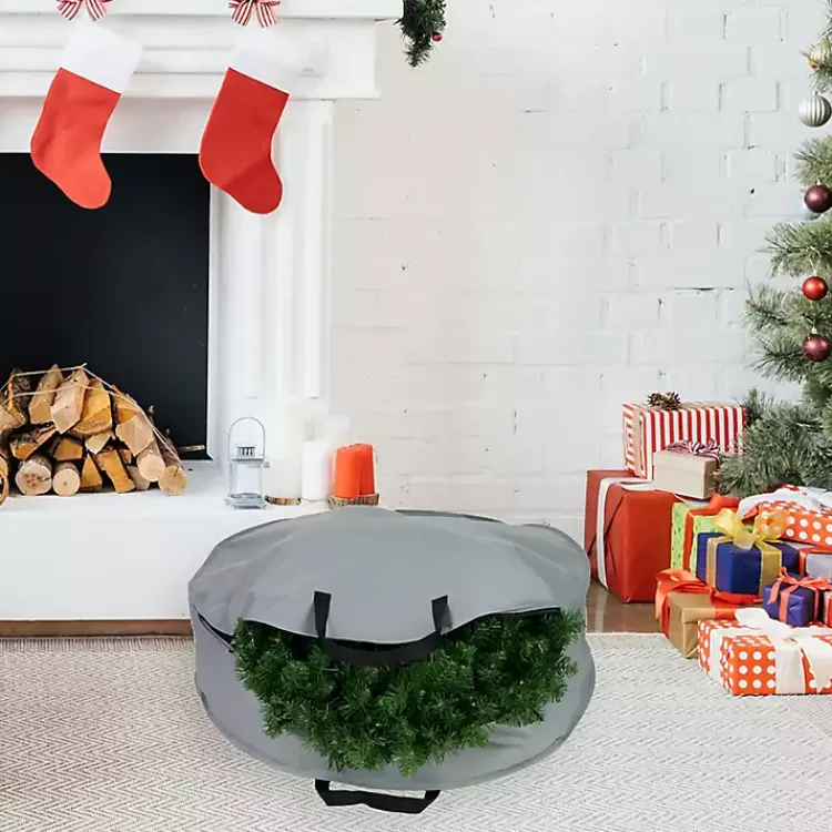 New Wreath Storage Bag, 30 in. Seasonal Storage