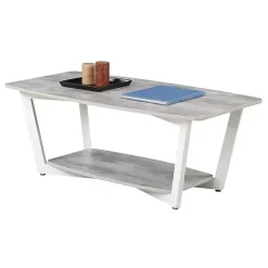 Kirklands Home Coffee Tables|Graystone Joanne Coffee Table White