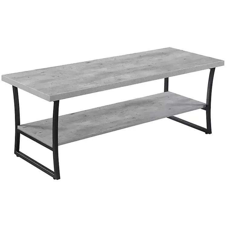 Kirklands Home Coffee Tables|Graywash Joanne Coffee Table Black