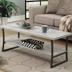 Kirklands Home Coffee Tables|Graywash Joanne Coffee Table Black