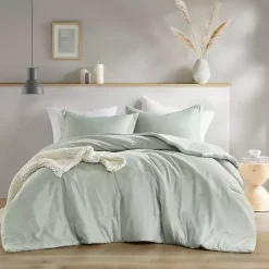 Kirklands Home Comforters|Chambray 2-pc. Twin/Twin XL Comforter Set Green