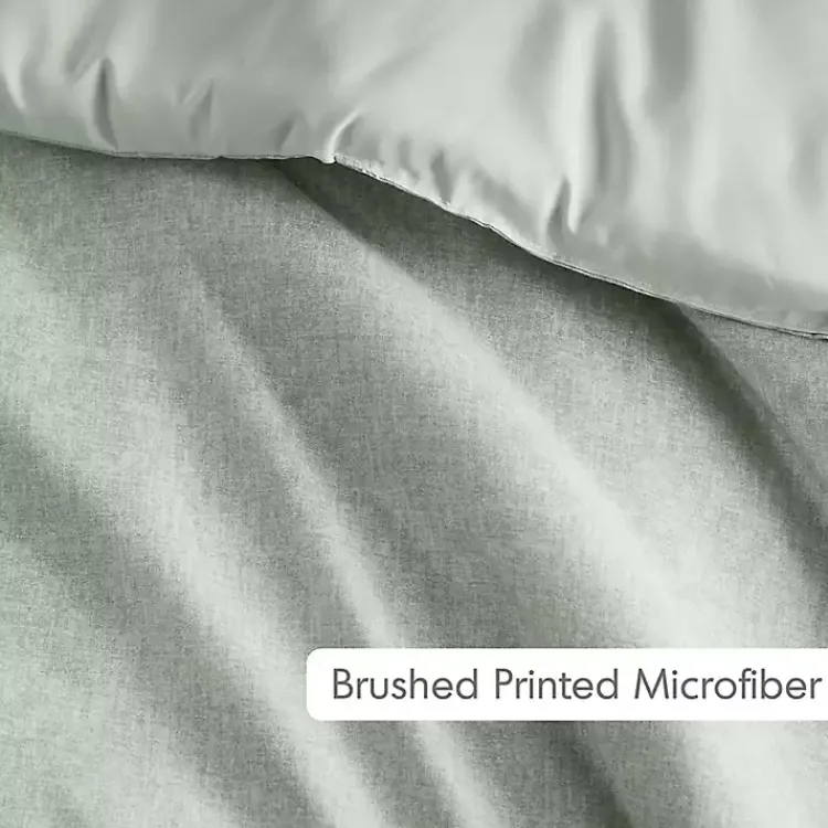 Kirklands Home Comforters|Chambray 2-pc. Twin/Twin XL Comforter Set Green
