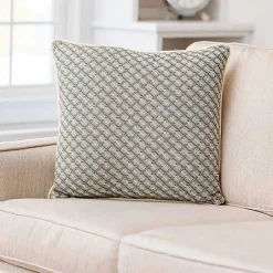 Clearance Cross-Stitch Woven Pillow Pillows