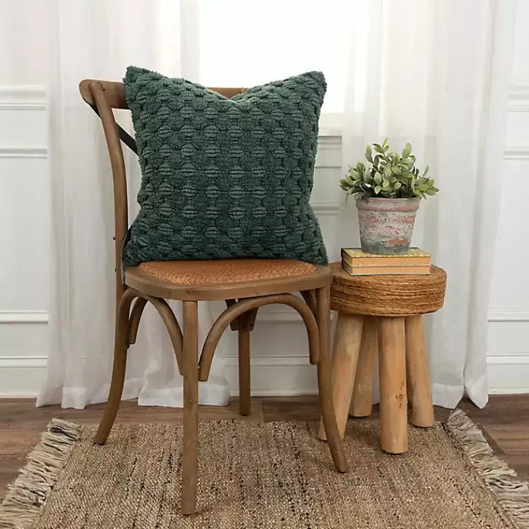 Sale Looped Cotton Throw Pillow Pillows