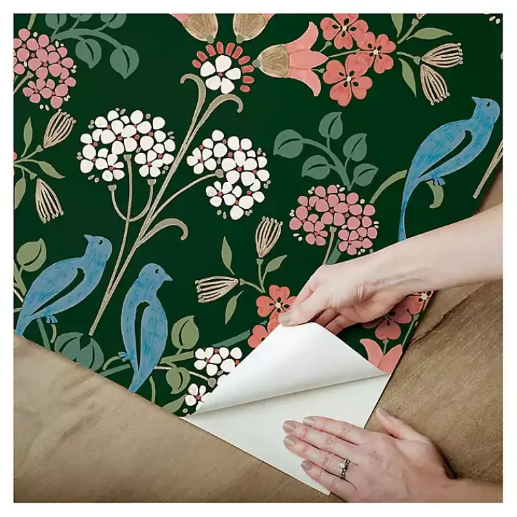 Kirklands Home Wall Murals & Wallpaper|Green Meadow Peel & Stick Wallpaper