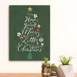 Online Merry Little Christmas Christmas Wall Plaque Christmas Art & Wall Decor