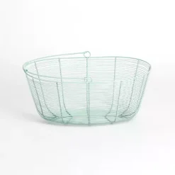 New Metal Wire Basket with Handle Baskets & Boxes