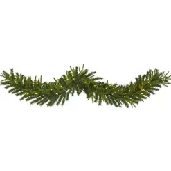 Discount Pine Clear LED Garland Christmas Arrangements & Garland