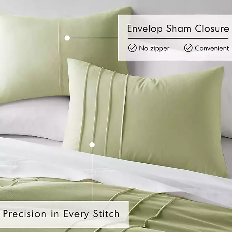 Kirklands Home Comforters|Porter 3-pc. Full/Queen Comforter Set Green