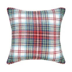 New Green Red Blue Morris Plaid Christmas Throw Pillow Christmas Pillows