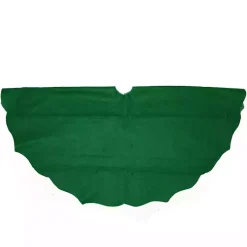 Discount Scalloped Christmas Tree Skirt, 38 in. Christmas Tree Skirts & Collars