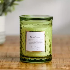 Outlet Sea Grass Glass Jar Candle Candles